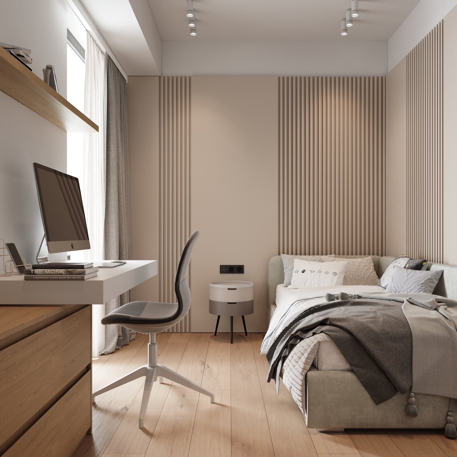 Corner Residence 3 kids room